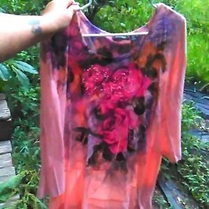 Women's blouse sizing large, branding Notilations